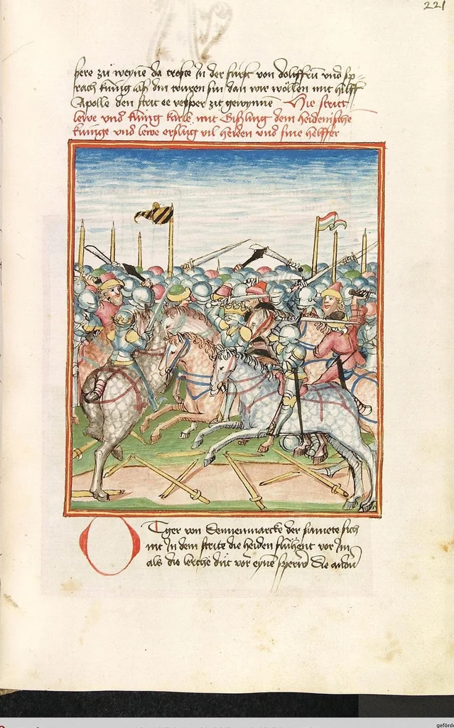 An illustration from Herpin, 1470, leaf 449