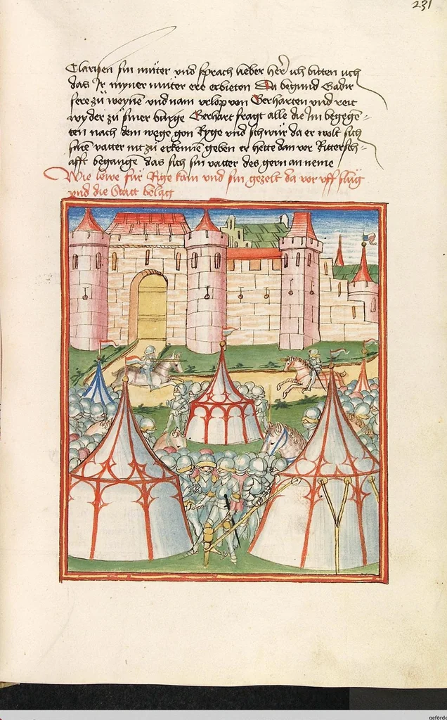 An illustration from Herpin, 1470, leaf 469