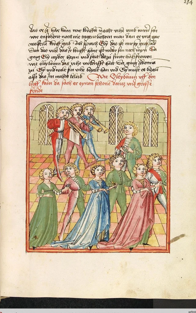 An illustration from Herpin, 1470, leaf 475