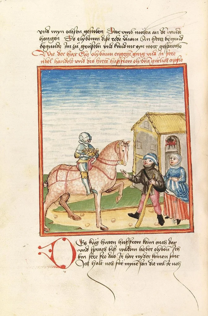 An illustration from Herpin, 1470, leaf 482