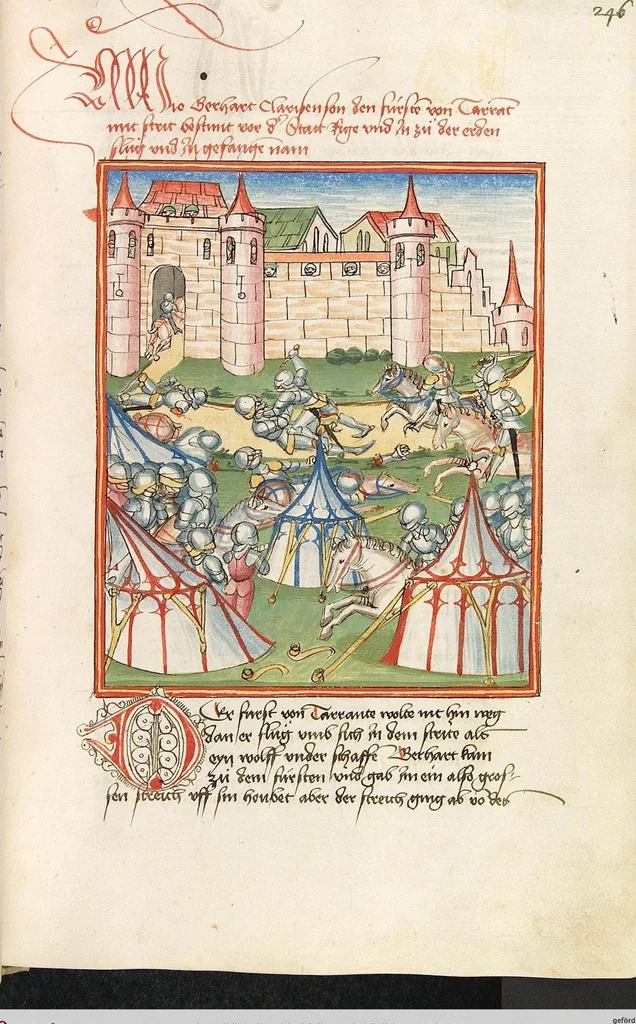 An illustration from Herpin, 1470, leaf 499