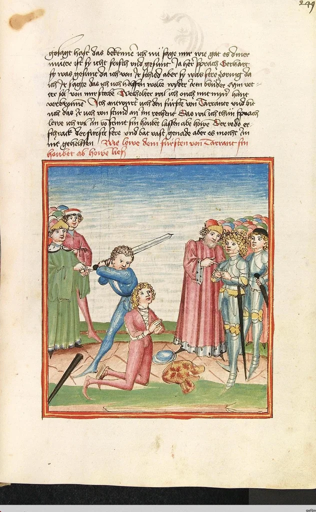 An illustration from Herpin, 1470, leaf 505