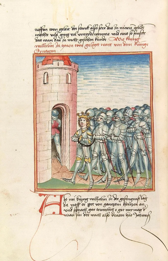 An illustration from Herpin, 1470, leaf 542