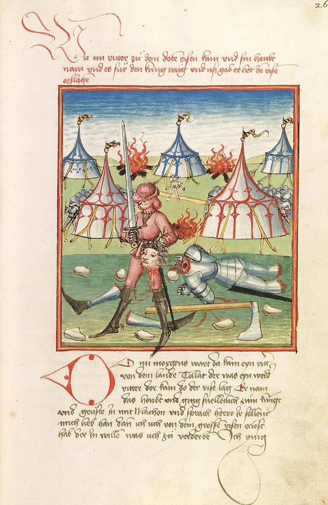 An illustration from Herpin, 1470, leaf 59