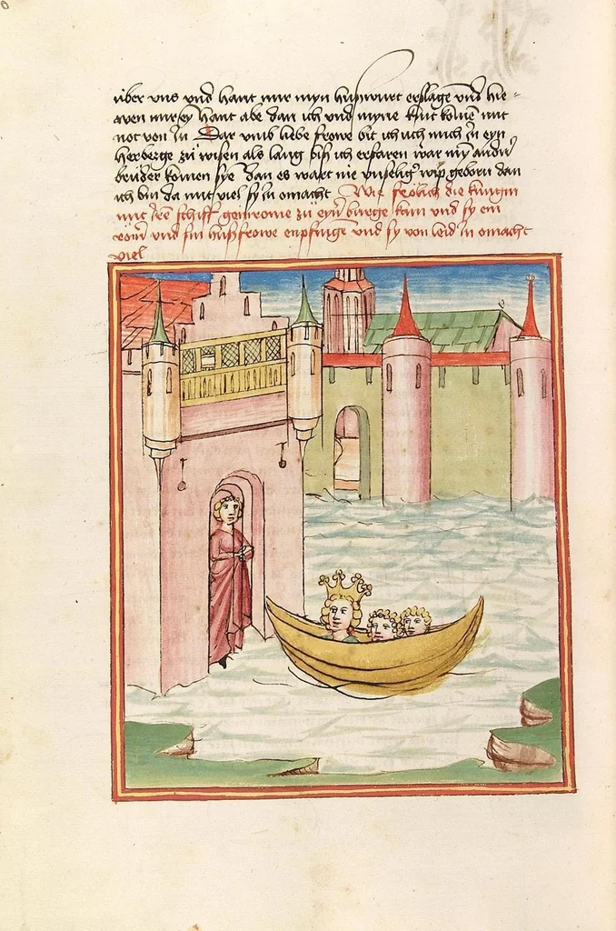 An illustration from Herpin, 1470, leaf 620
