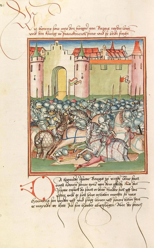 An illustration from Herpin, 1470, leaf 622