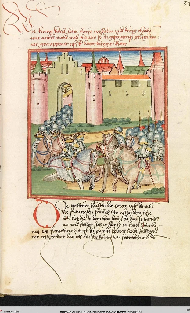 An illustration from Herpin, 1470, leaf 629