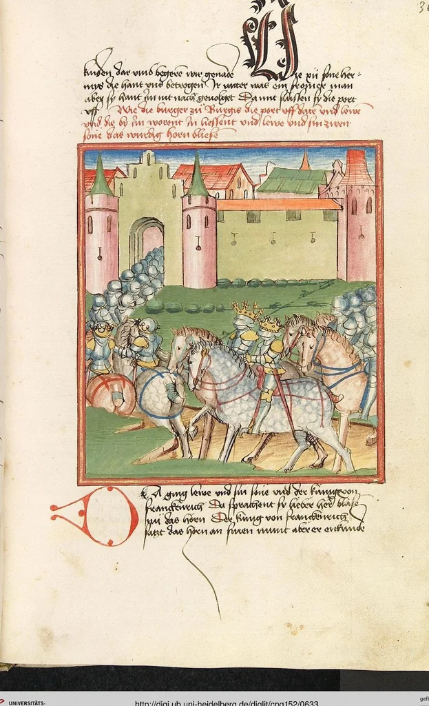 An illustration from Herpin, 1470, leaf 633