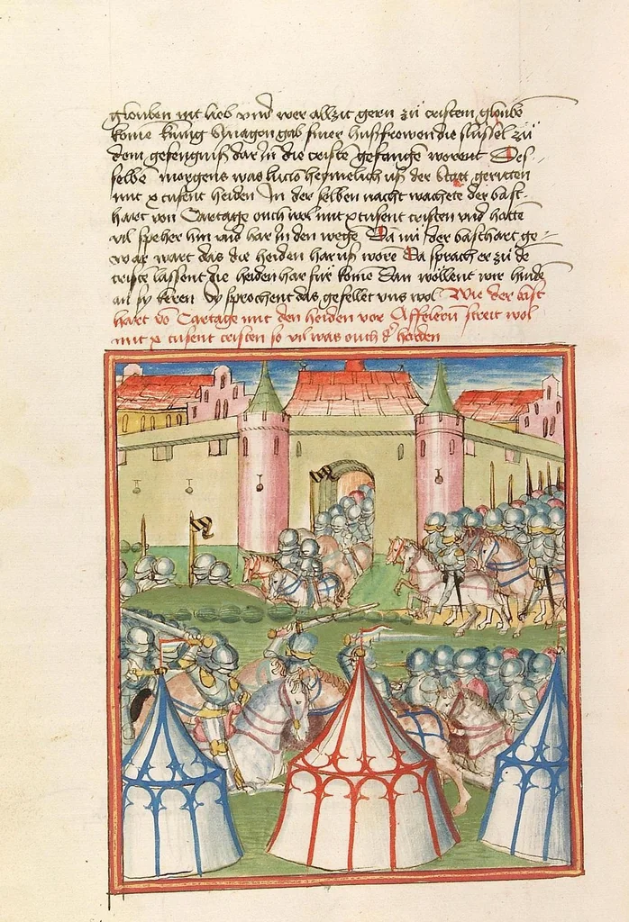 An illustration from Herpin, 1470, leaf 650