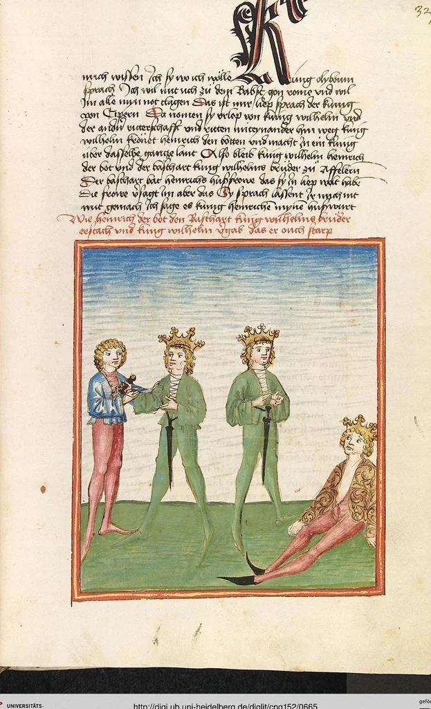 An illustration from Herpin, 1470, leaf 665