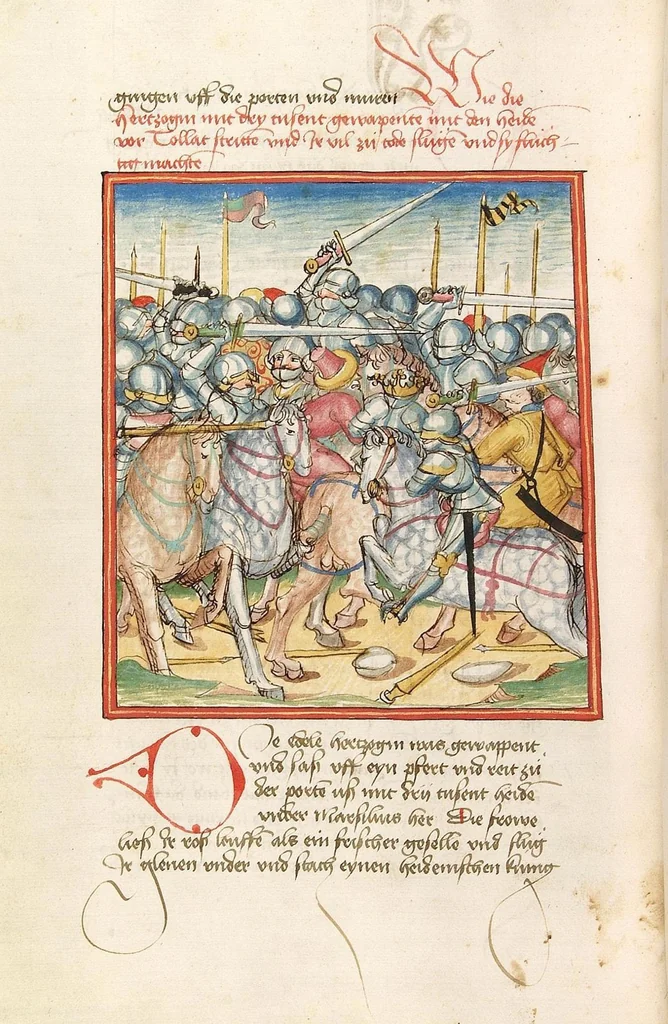 An illustration from Herpin, 1470, leaf 68