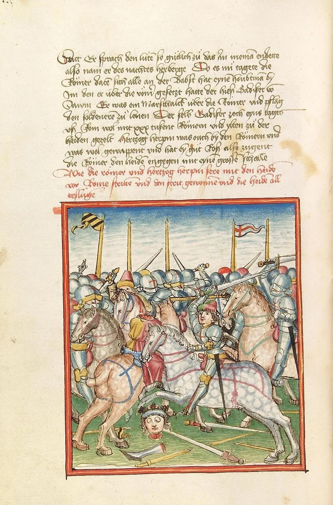 An illustration from Herpin, 1470, leaf 86