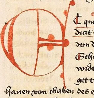 An illustration from AT (Jesaia, Jeremia, Baruch, Hesekiel, Daniel, 12 kleine Propheten), 1441, leaf 97
