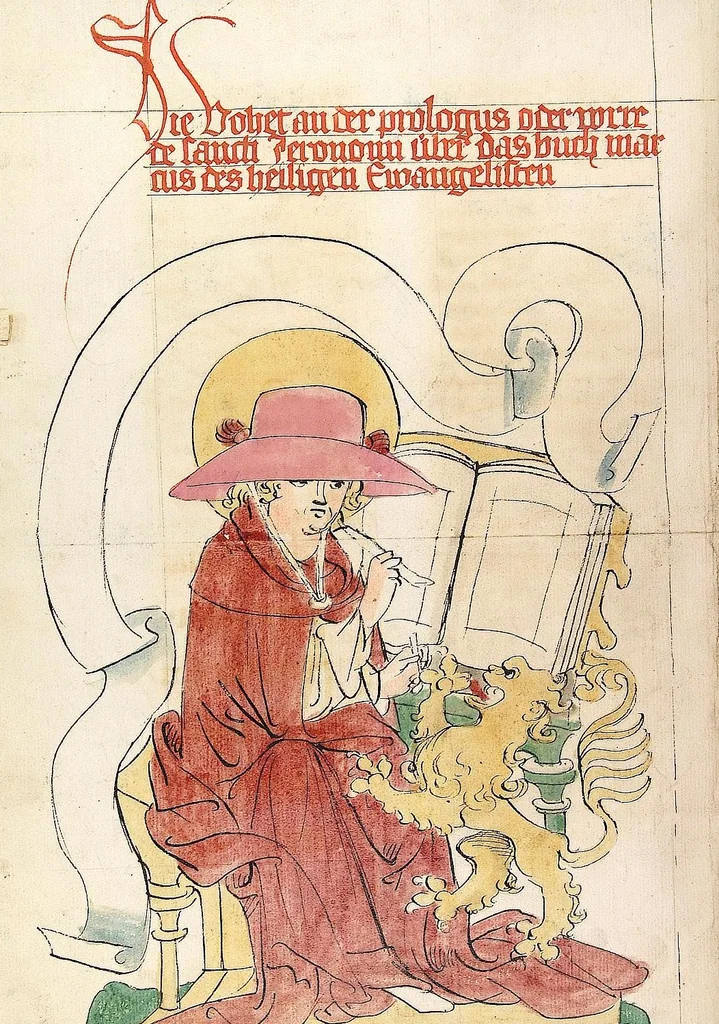 An illustration from NT, 1441, leaf 124