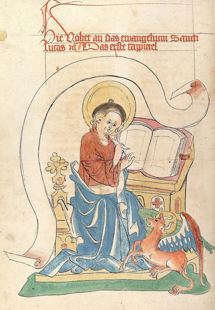 An illustration from NT, 1441, leaf 196