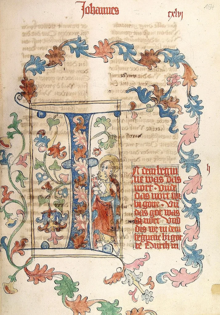 An illustration from NT, 1441, leaf 309
