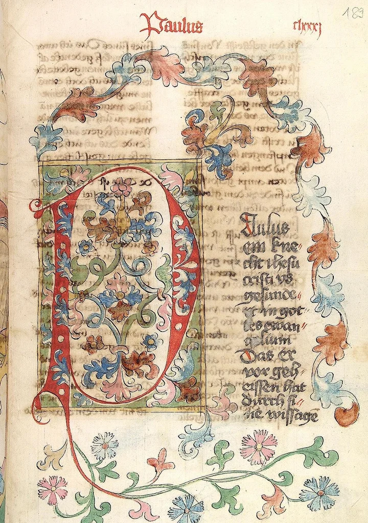 An illustration from NT, 1441, leaf 379