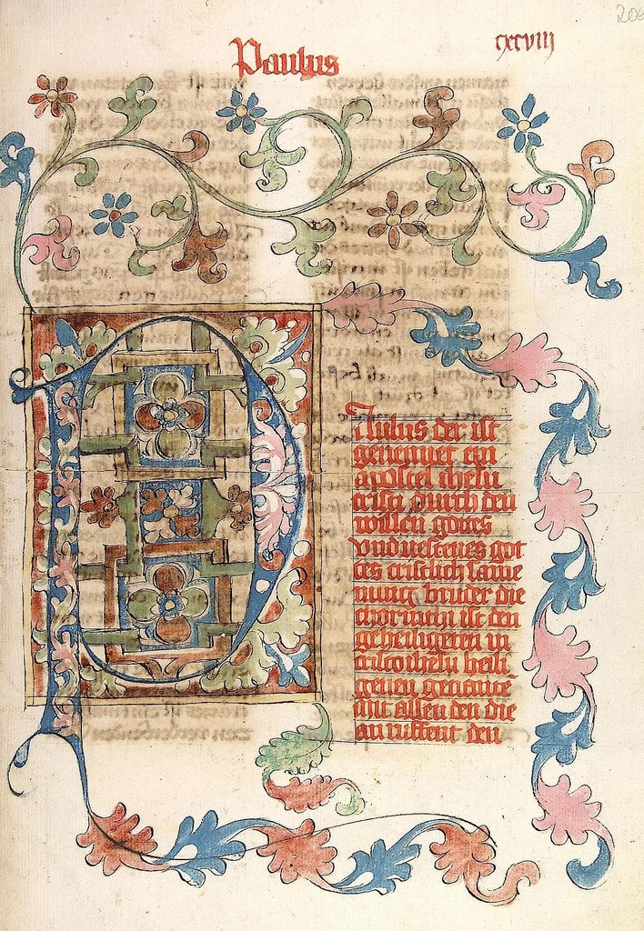 An illustration from NT, 1441, leaf 413