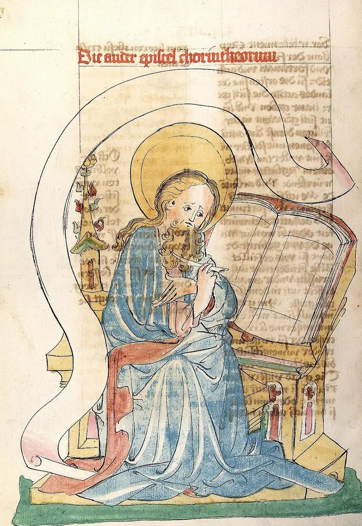 An illustration from NT, 1441, leaf 450