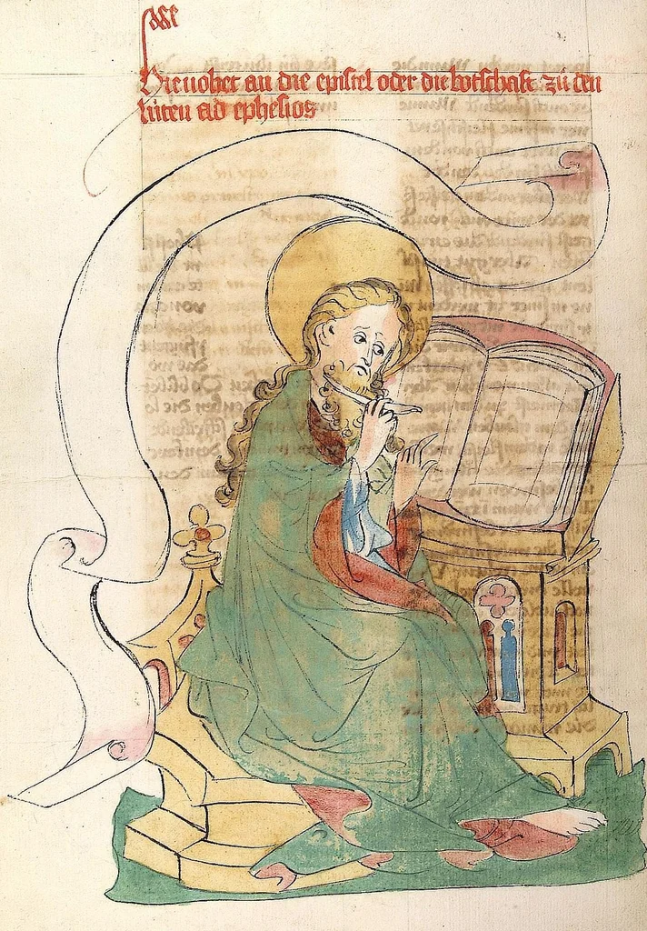 An illustration from NT, 1441, leaf 490