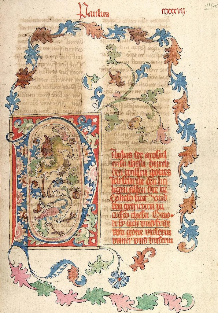 An illustration from NT, 1441, leaf 491