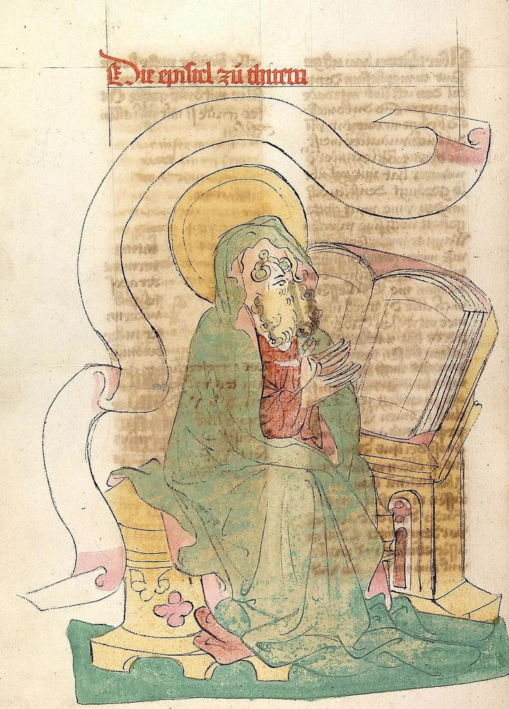 An illustration from NT, 1441, leaf 538