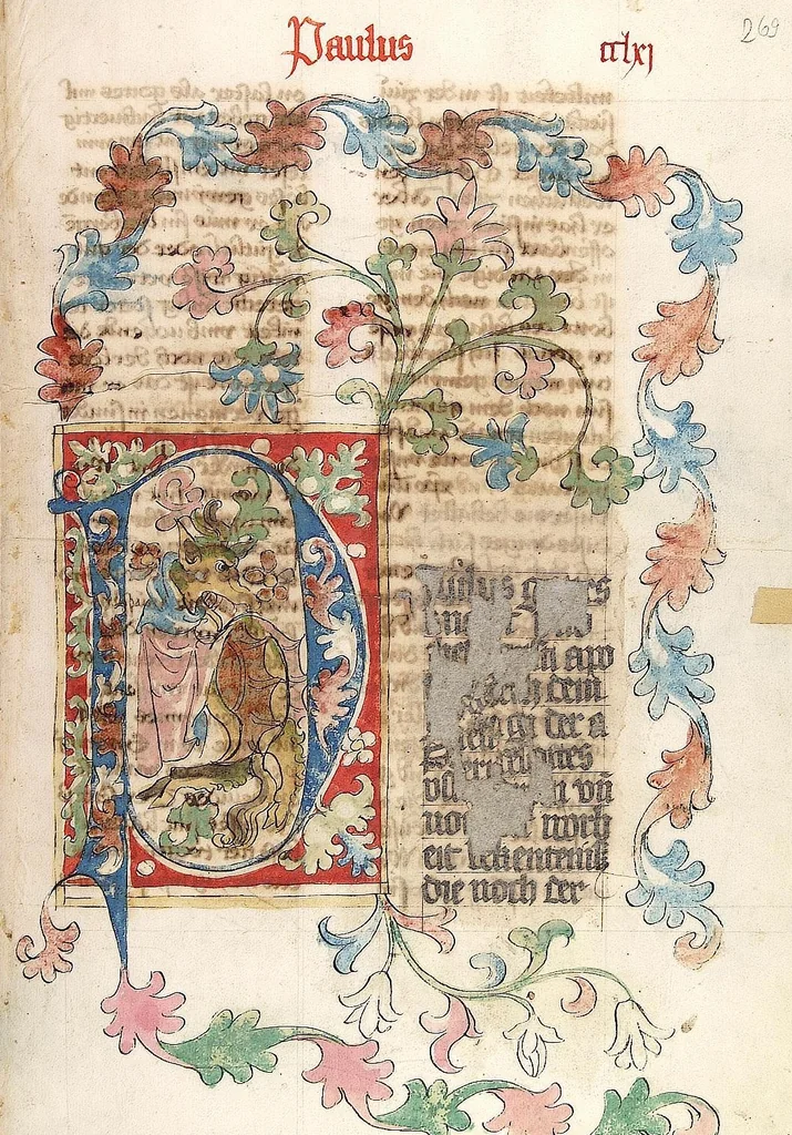 An illustration from NT, 1441, leaf 539