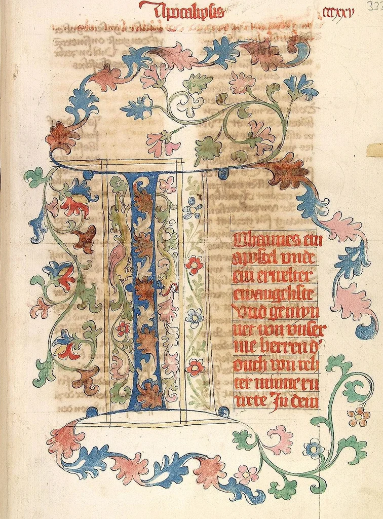 An illustration from NT, 1441, leaf 667