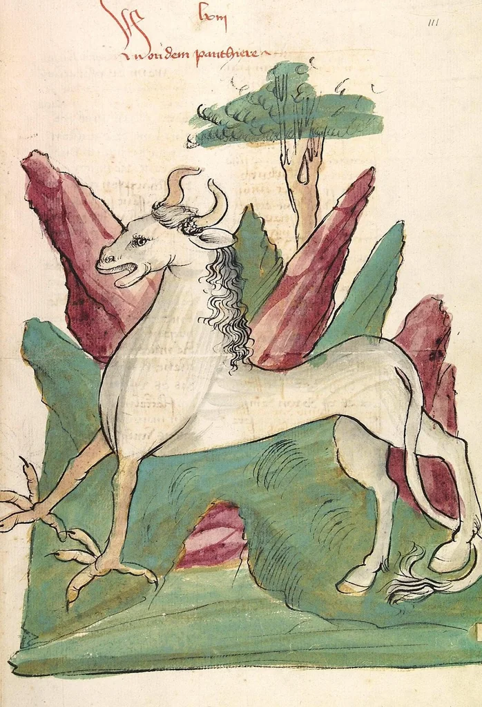 An illustration from Das Buch der Natur, 1442, leaf 239