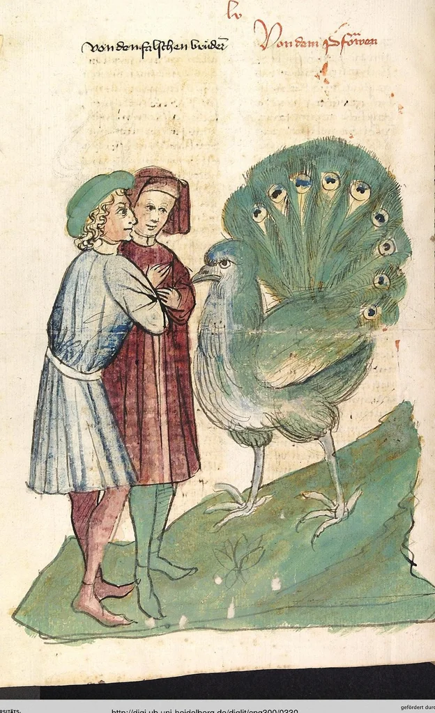 An illustration from Das Buch der Natur, 1442, leaf 330