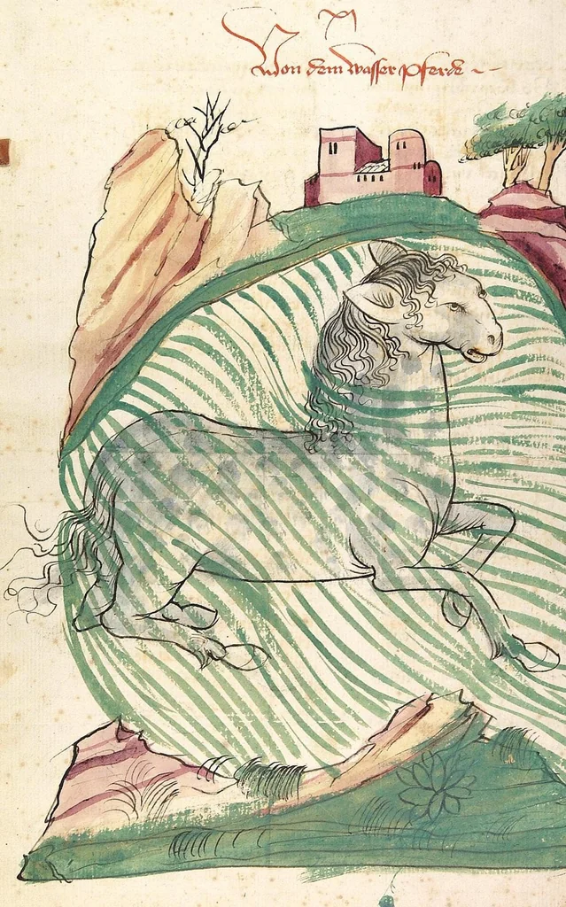 An illustration from Das Buch der Natur, 1442, leaf 374