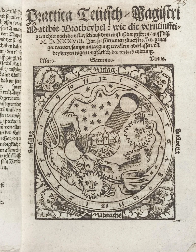 An illustration from Historische Notizen aus Augsburg und Muenchen (1296-1545), 1538, leaf 59