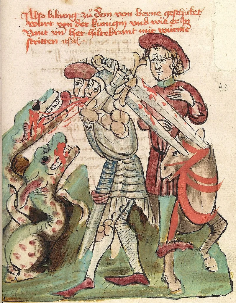An illustration from 'Virginal', 1444, leaf 103