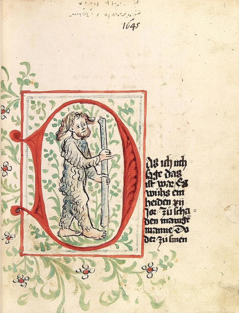 An illustration from 'Virginal', 1444, leaf 19