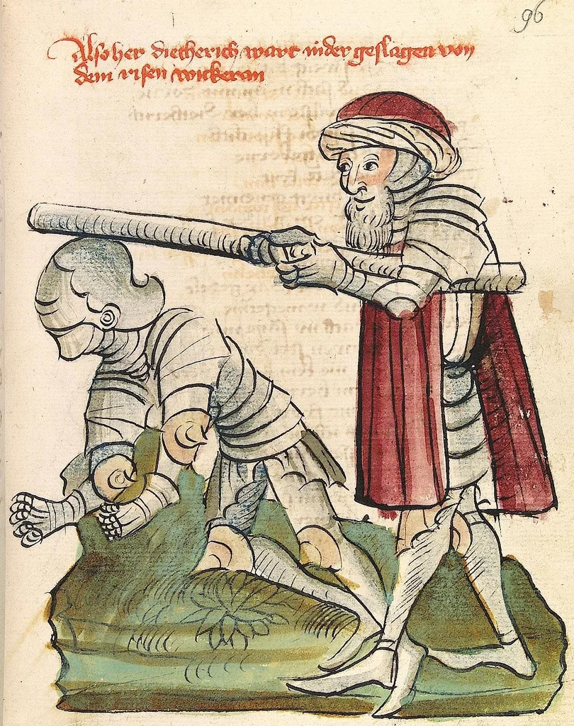 An illustration from 'Virginal', 1444, leaf 209