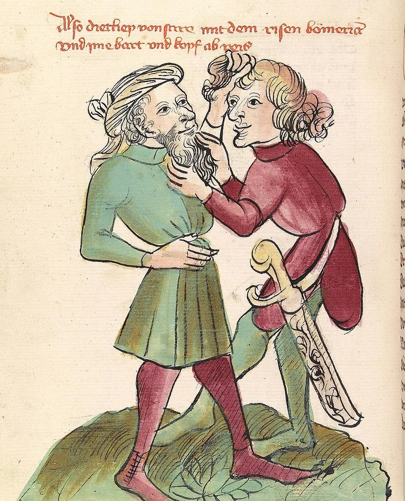 An illustration from 'Virginal', 1444, leaf 474