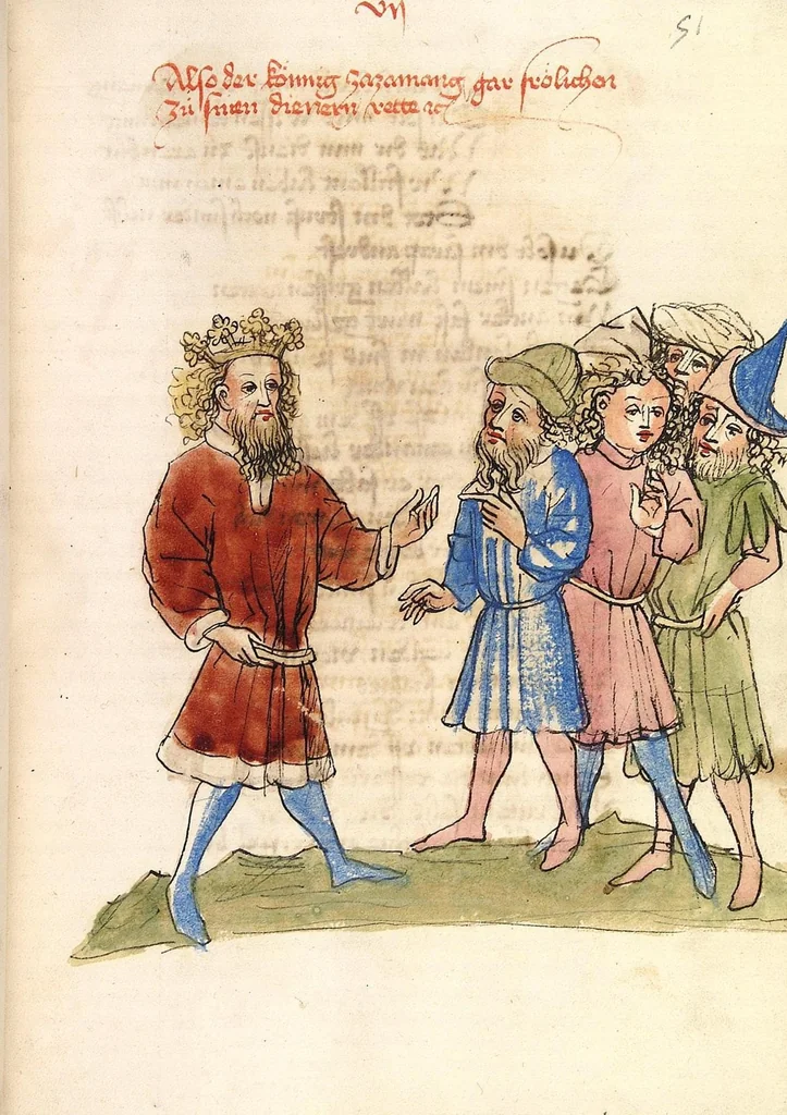An illustration from (Band 1), 1443, leaf 115
