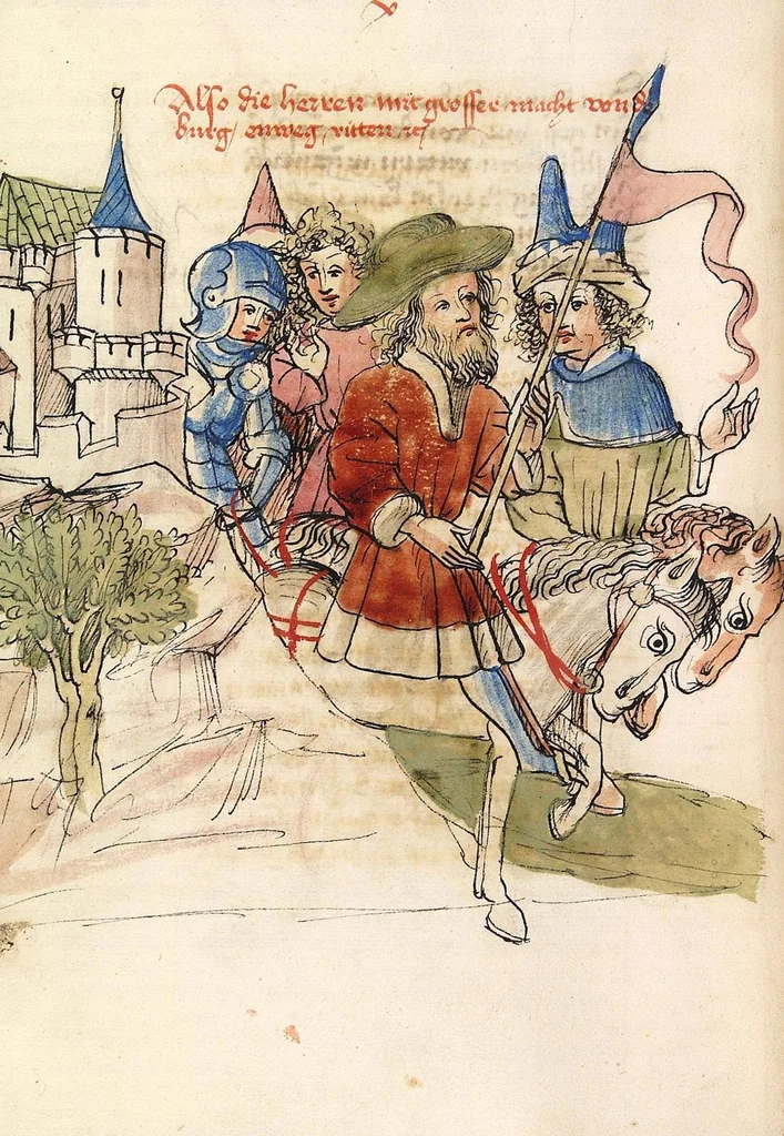 An illustration from (Band 1), 1443, leaf 152