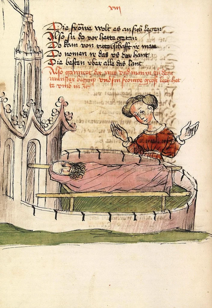 An illustration from (Band 1), 1443, leaf 180