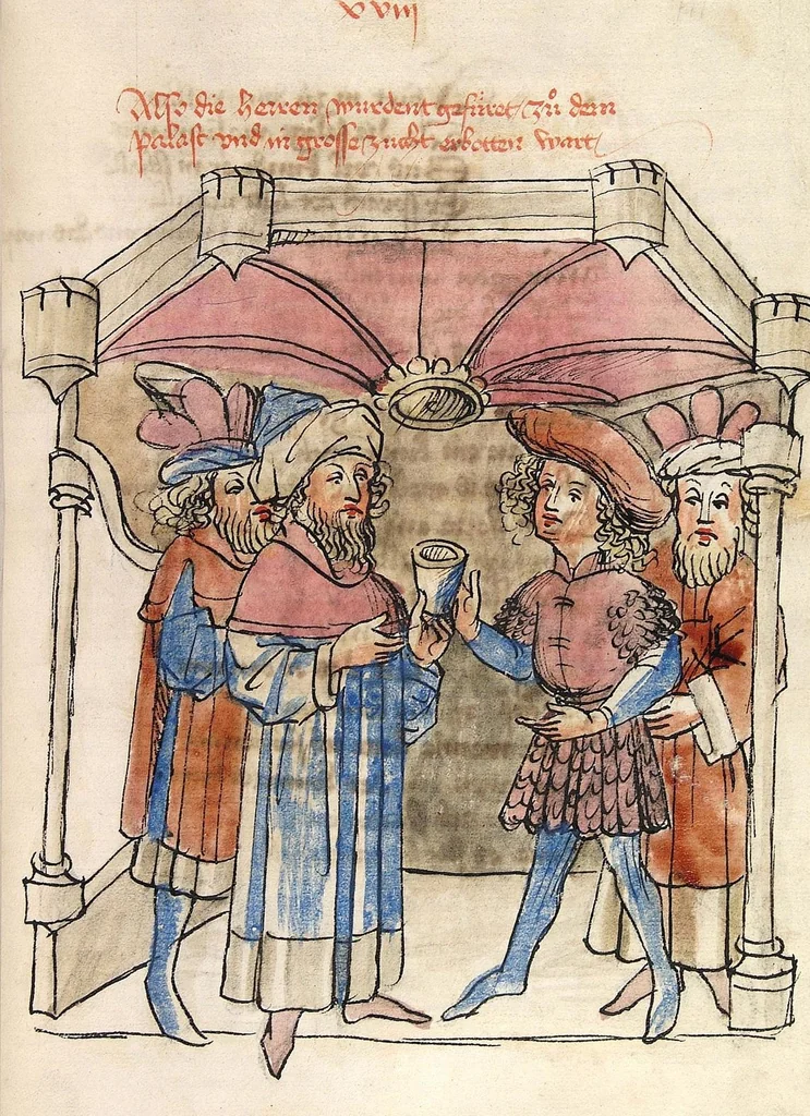 An illustration from (Band 1), 1443, leaf 235