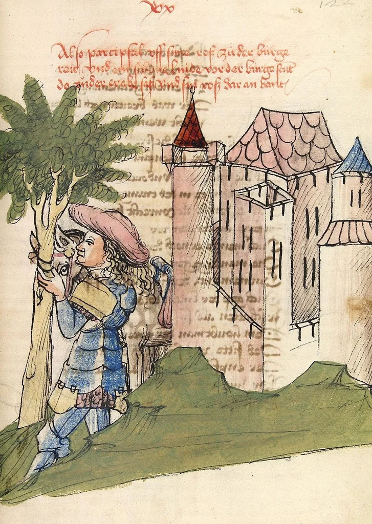 An illustration from (Band 1), 1443, leaf 257