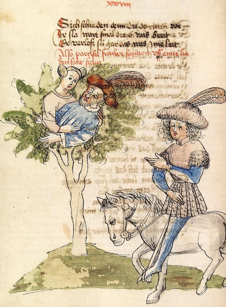 An illustration from (Band 1), 1443, leaf 384