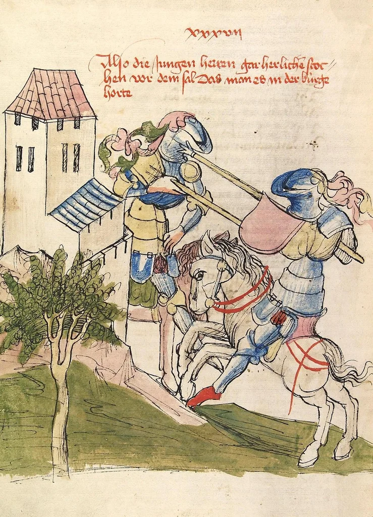 An illustration from (Band 1), 1443, leaf 572