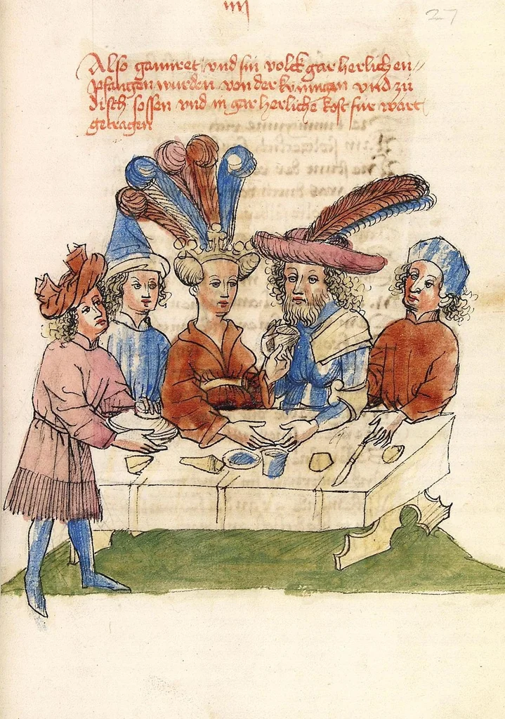 An illustration from (Band 1), 1443, leaf 67