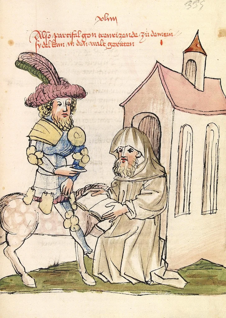 An illustration from (Band 2), 1443, leaf 117