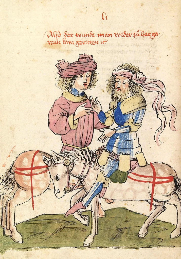An illustration from (Band 2), 1443, leaf 222