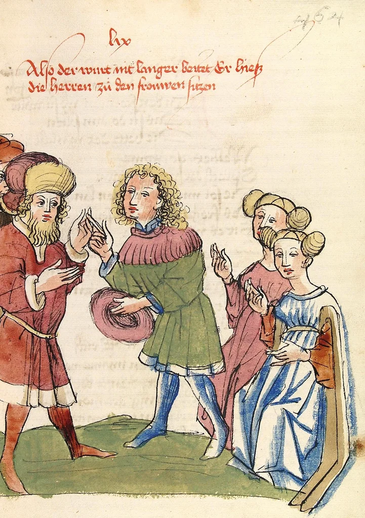 An illustration from (Band 2), 1443, leaf 381