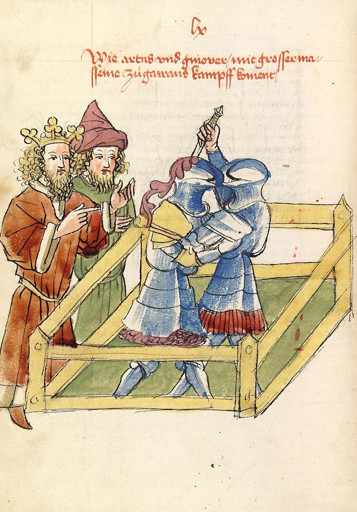 An illustration from (Band 2), 1443, leaf 416