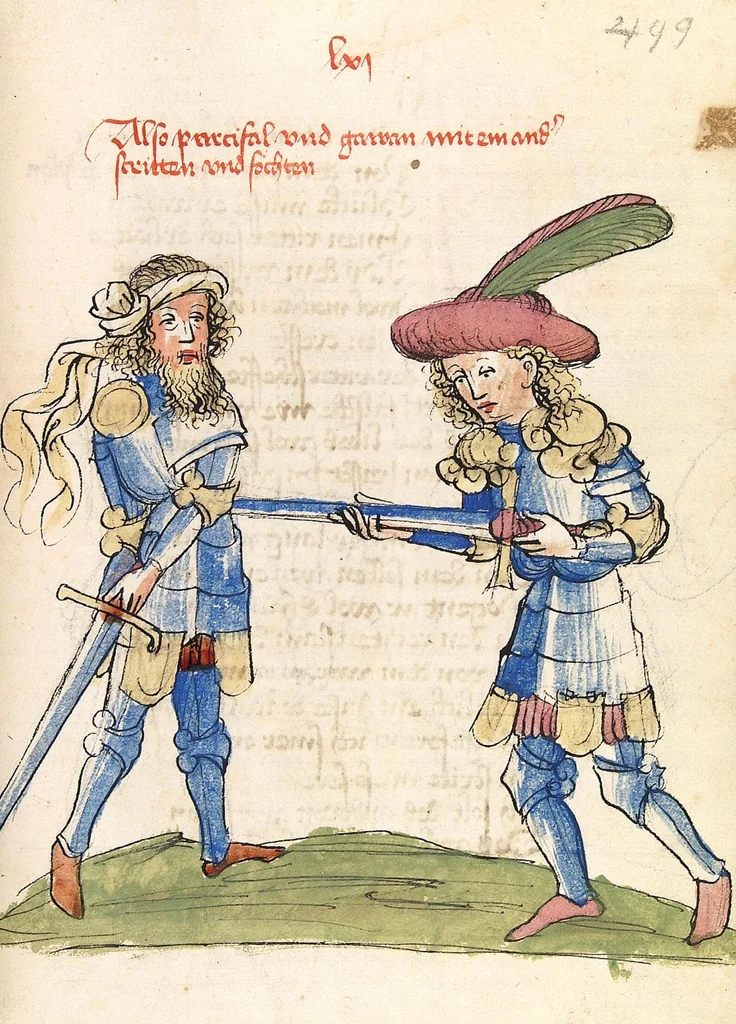 An illustration from (Band 2), 1443, leaf 451