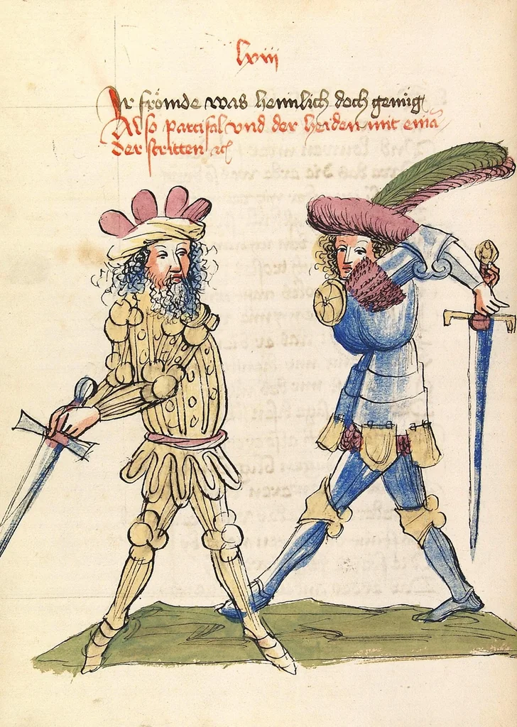 An illustration from (Band 2), 1443, leaf 536